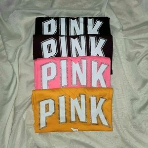 PINK VS T SHIRTS OVERSIZED